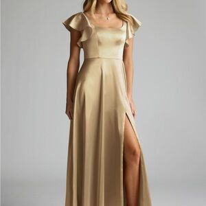 Azazie Bondi Champagne